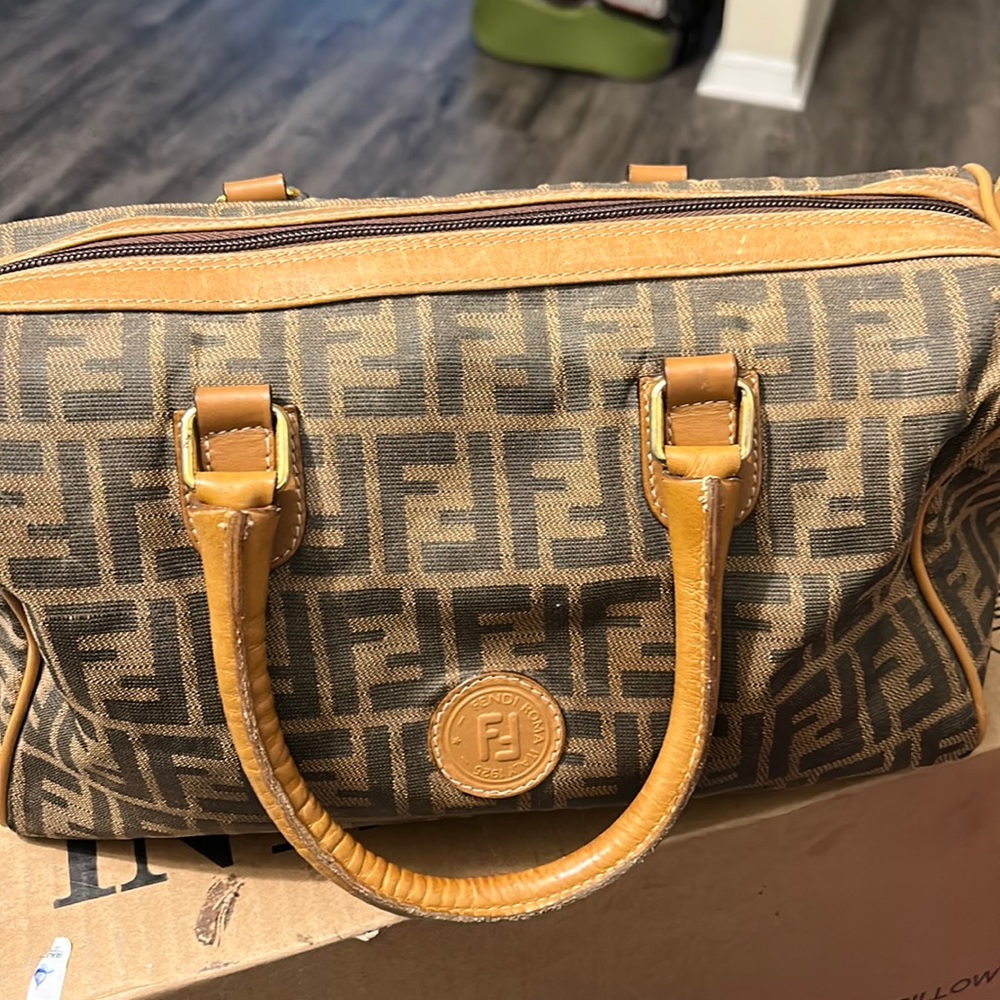 Vintage Fendi Boston bag